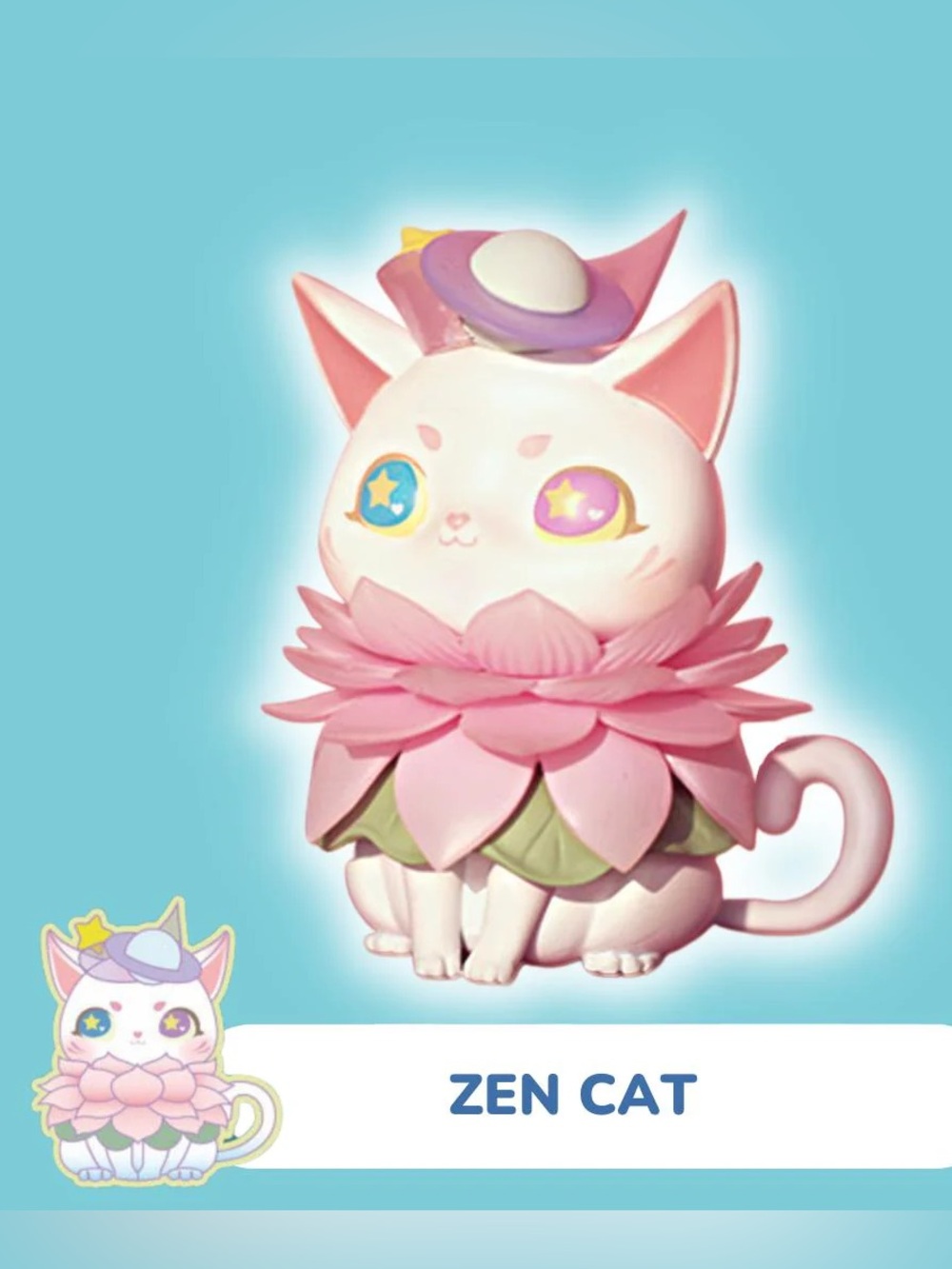 Mio Fantastic World Series Confirmed‎ Zen Cat Vinyl Figure